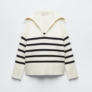 Zara Striped Knit Sweater